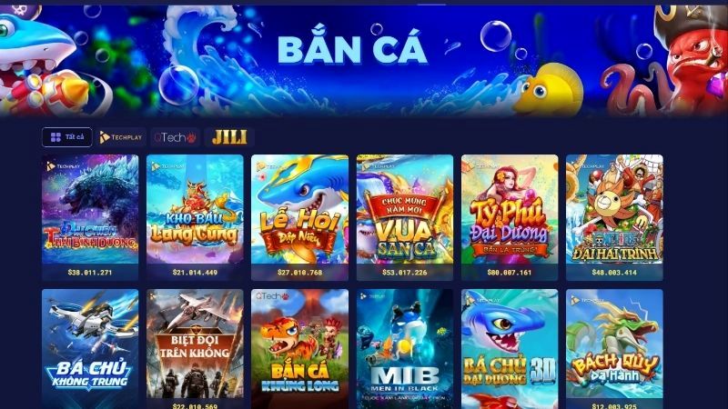 Đại chiến bắn cá Tin88