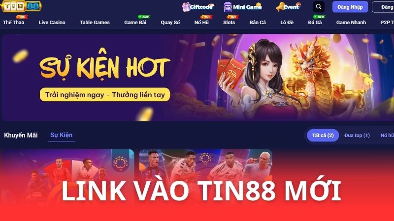 Link vào Tin88 mới nhất - Truy cập không lo chặn