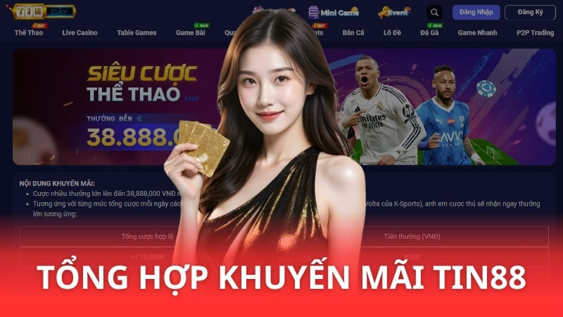 Tổng hợp khuyến mãi Tin88 mới nhất 2025 - Ưu đãi khủng